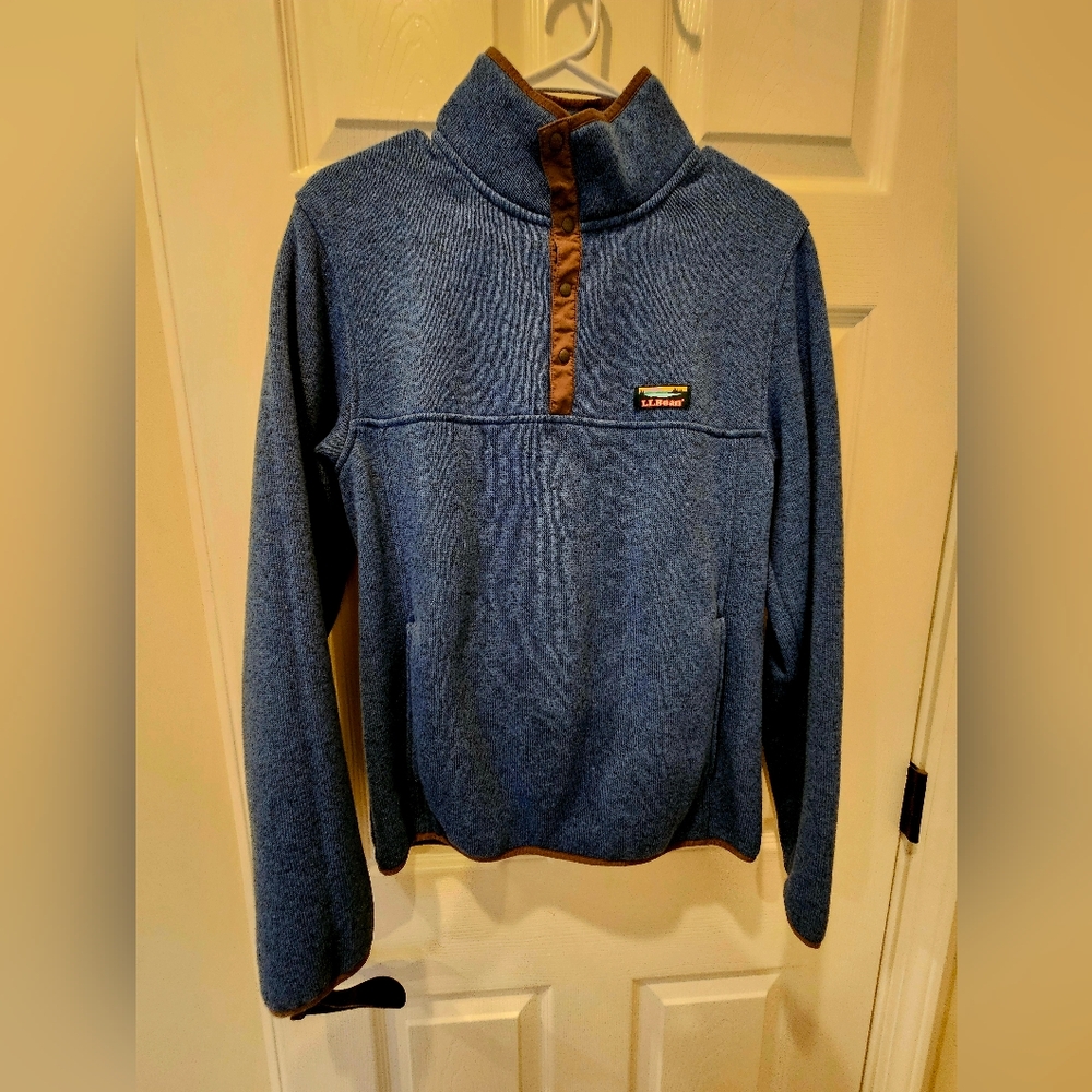 L.L. Bean Men's Sweater Fleece Pullover